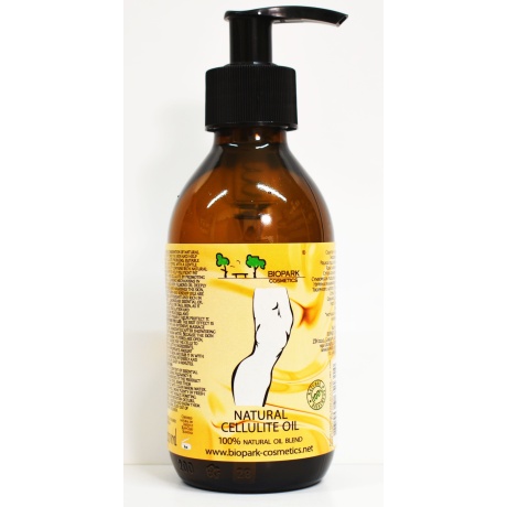 Looduslik pinguldav tselluliidivastane kehaõli (Anti-Cellulite Body Oil) – vereringet stimuleeriv ja nahka toniseeriv hooldus Bioshop e-poest