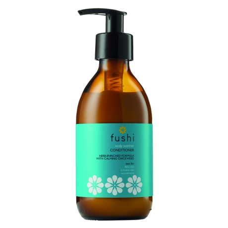 FUSHI SCALP SOOTHER HERBAL CONDITIONER – PEANAHKA RAHUSTAV JA HOOLDAV PALSAM 230 ML looduskosmeetika.jpg