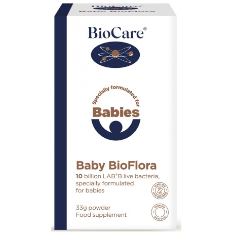 BIOFLORA PROBIOOTIKUMIDE KOMPLEKS BEEBIDELE, 33GR PULBER, TOIDULISAND.jpg
