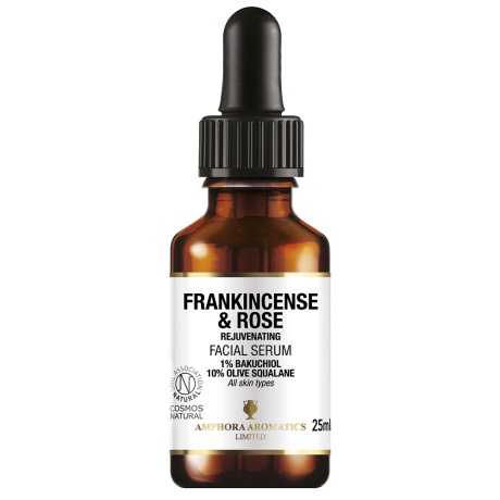 FRANKINCENSE & ROSE BAKUCHIOL FACIAL SERUM -  BAKUCHIOLI JA SKVALAANI NÄOSEERUM -25ML.jpg