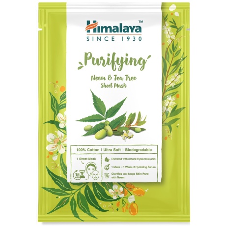 HIMALAYA KANGASMASK NEEMI JA TEEPUU – NAHKA PUHASTAV NÄOMASK, 30 ML_looduskosmeetika.jpg