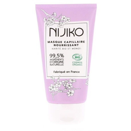 NIJIKO NOURISHING ORGANIC HAIR MASK - MONOI SHEA BUTTER-  TOITEV JUUKSEMASK MONOI JA SHEAVÕIGA, 150ML_looduskosmeetika.jpg