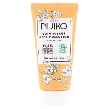 NIJIKO ORGANIC ANTI-POLLUTION FACE CARE - COMBINATION TO OILY SKIN – PÄEVAKREEM KOMBINEERITUD JA RASUSELE NAHALE, 50ML_looduskosmeetika.jpg