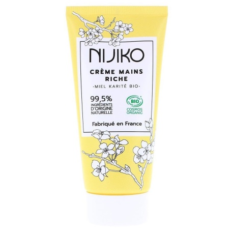 NIJIKO ORGANIC HONEY & SHEA HAND CREAM- KÄTEKREEM MEE JA SHEAVÕIGA, 50ML_looduskosmeetika.jpg