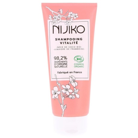 NIJIKO ORGANIC VITALITY SHAMPOO - NORMAL HAIR-  ŠAMPOON NORMAALSETELE JUUSTELE, 200ML_looduskosmeetika.jpg