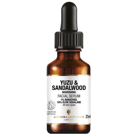 YUZU & SANDALWOOD BAKUCHIOL FACIAL SERUM -  BAKUCHIOLI JA SKVALAANI NÄOSEERUM -25ML.jpg