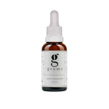 grums renew niacinamide booster 30ml 10% niatsiinamiidiga näoseerum bioshop e-poes