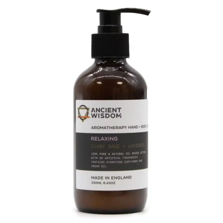 Ancient Wisdom luksuslik käte- ja ihupiim muskaatsalvei ja lavendliga 250ml