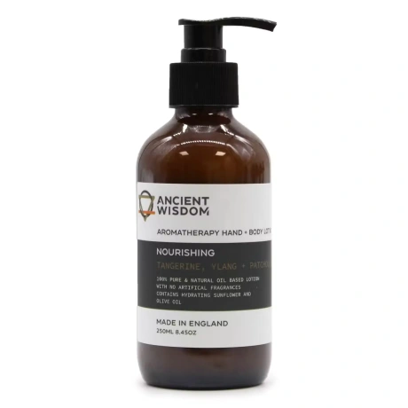 Ancient Wisdom luksuslik käte- ja ihupiim tangeriini, ylang-ylangi ja patšuliga 250ml