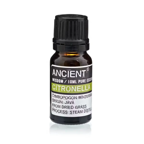 Sidrunheina (Cymbopogon Nardus) puhas eeterlik õli 10ml 