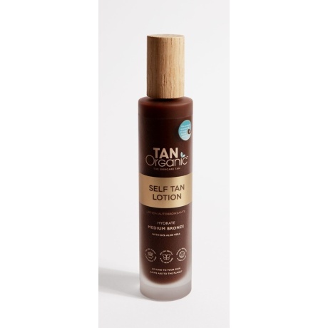 TanOrganic isepruunistav losjoon 100ml luksuslikus klaaspudelis