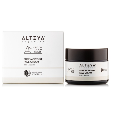 PURE MOISTURE FACE CREAM ROSE & MULLEIN - NIISUTAV NÄOKREEM 50ML_looduskosmeetika.jpg