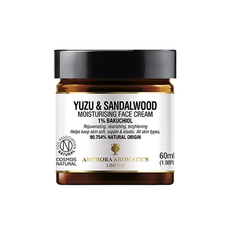 Yuzu & Sandalwood Moisturising Face Cream with Bakuchiol– niisutav näokreem 60ml looduskosmeetika bioshop.jpg