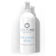 TattooMed After Piercing Spray – puhastusvahend augustatud nahale ja ehetele, 75ml.