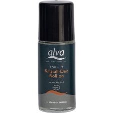 ALVA MEN ROLL-ON KRISTALLDEODORANT 50 ML - ALKOHOLIVABA