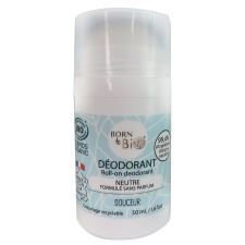 BORN TO BIO NEUTRAL DEODORANT FRAGRANCE-FREE ROLL-ON -  LÕHNAVABA DEODORANT, 50ML