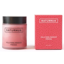 NATURNUA STRAWBERRY MASSAGE CANDLE - MASSAAŽIKÜÜNAL, 100ML