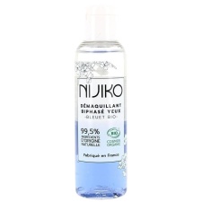 NIJIKO ORGANIC EYE MAKEUP REMOVER- KAHEFAASILINE MEIGIEEMALDAJA SILMADELE, 100ML