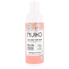 NIJIKO ORGANIC ROSE & CORNFLOWER TONING LOTION- TOONIKKREEM ROOSI JA RUKKILILLEGA, 200ML
