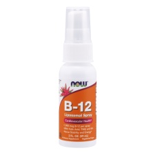 NOW FOODS LIPOSOOMNE VITAMIIN B-12, 1000 mcg (tsüanokobalamiin), 59ML, TOIDULISAND