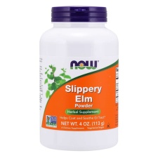 NOW FOODS SLIPPERY ELM POWDER (ULMUS RUBRA)- LIBE JALAKA PULBER, 113GR, TOIDULISAND