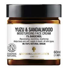 YUZU & SANDALWOOD MOISTURISING FACE CREAM WITH BAKUCHIOL – NIISUTAV NÄOKREEM 60ML
