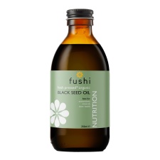 FUSHI ORGANIC BLACK SEED OIL – KÜLMPRESSITUD MUSTKÖÖMNEÕLI (NIGELLA SATIVA) 250ML