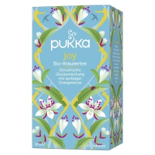 JOY PUKKA TEA ORGANIC - NAUDINGUTE TEESEGU 20 TEEPAKKI