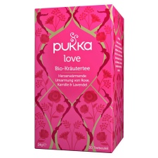 PUKKA LOVE TEA ORGANIC- ARMASTUSE TEESEGU 20 TEEKOTTI