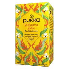 TURMERIC ACTIVE PUKKA TEA ORGANIC- AKTIIVSE INIMESE TEESEGU 20 TEEPAKKI